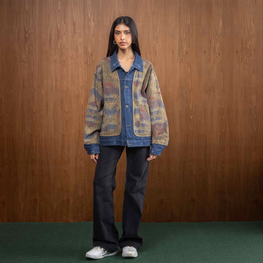 Denim Splash Jacket
