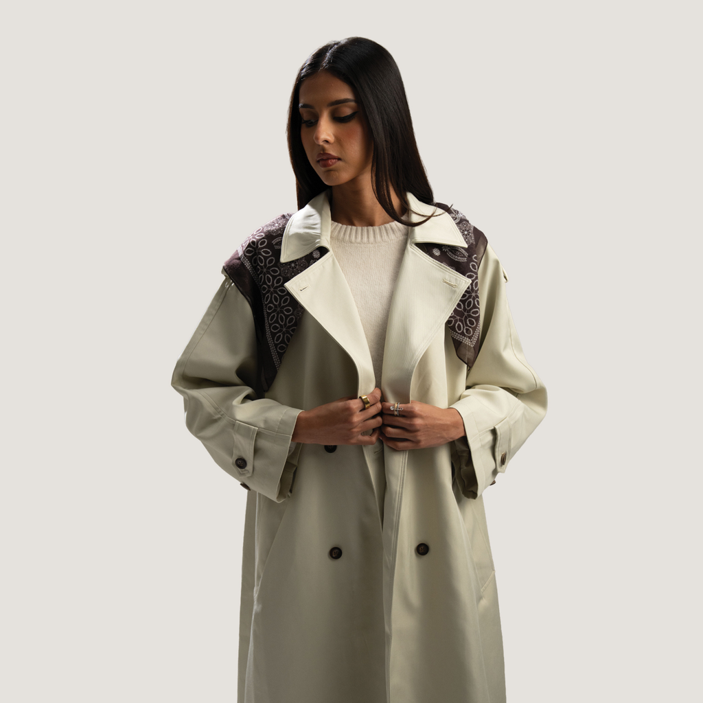 Soft Beige Trench