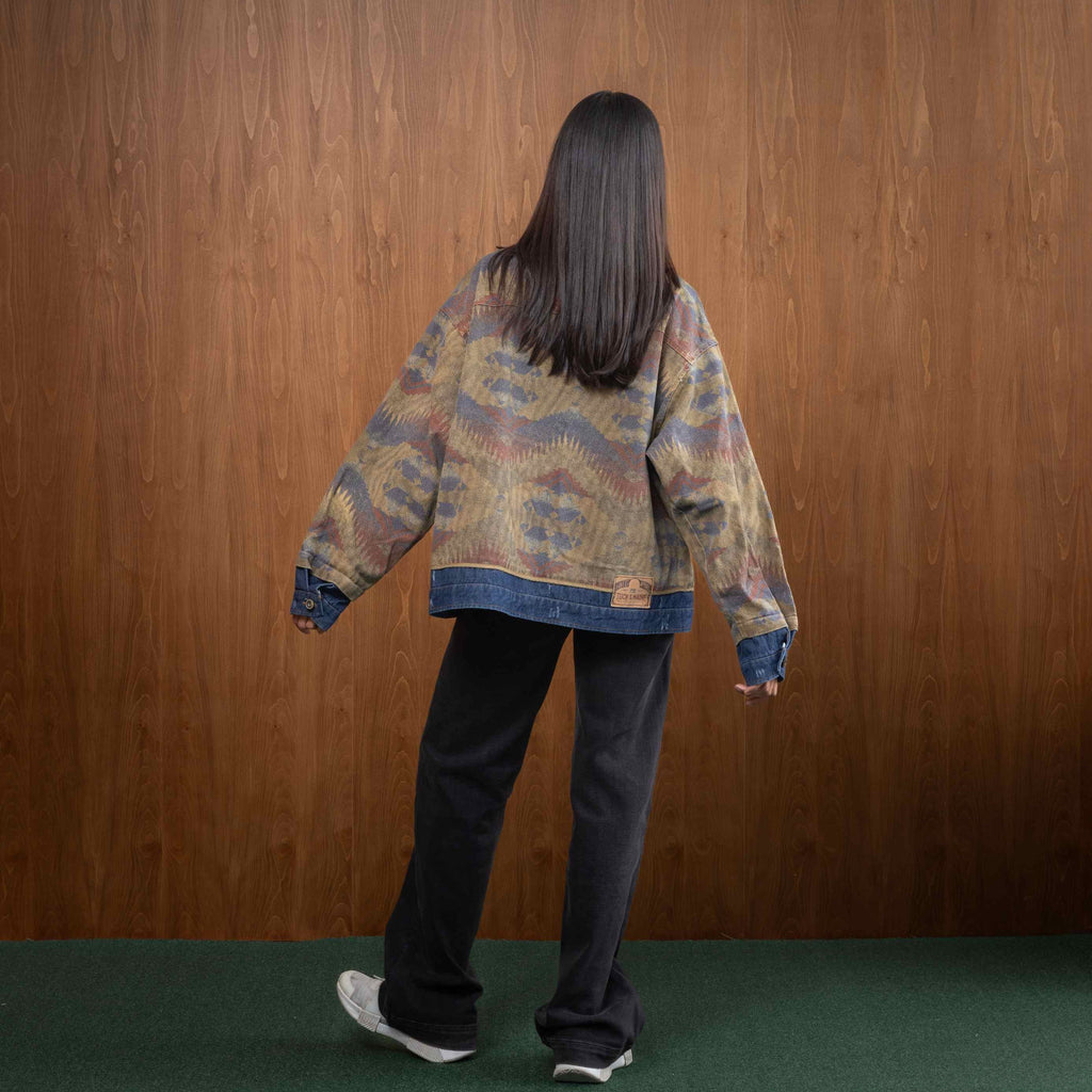 Denim Splash Jacket