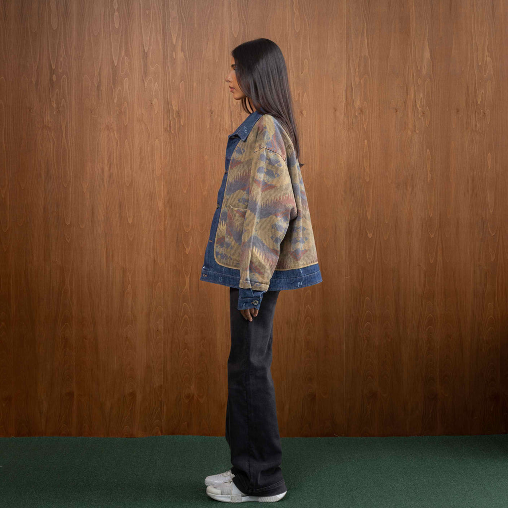 Denim Splash Jacket