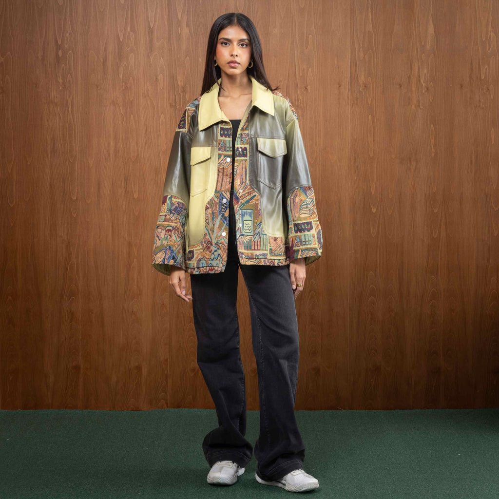 Olive Aura Jacket