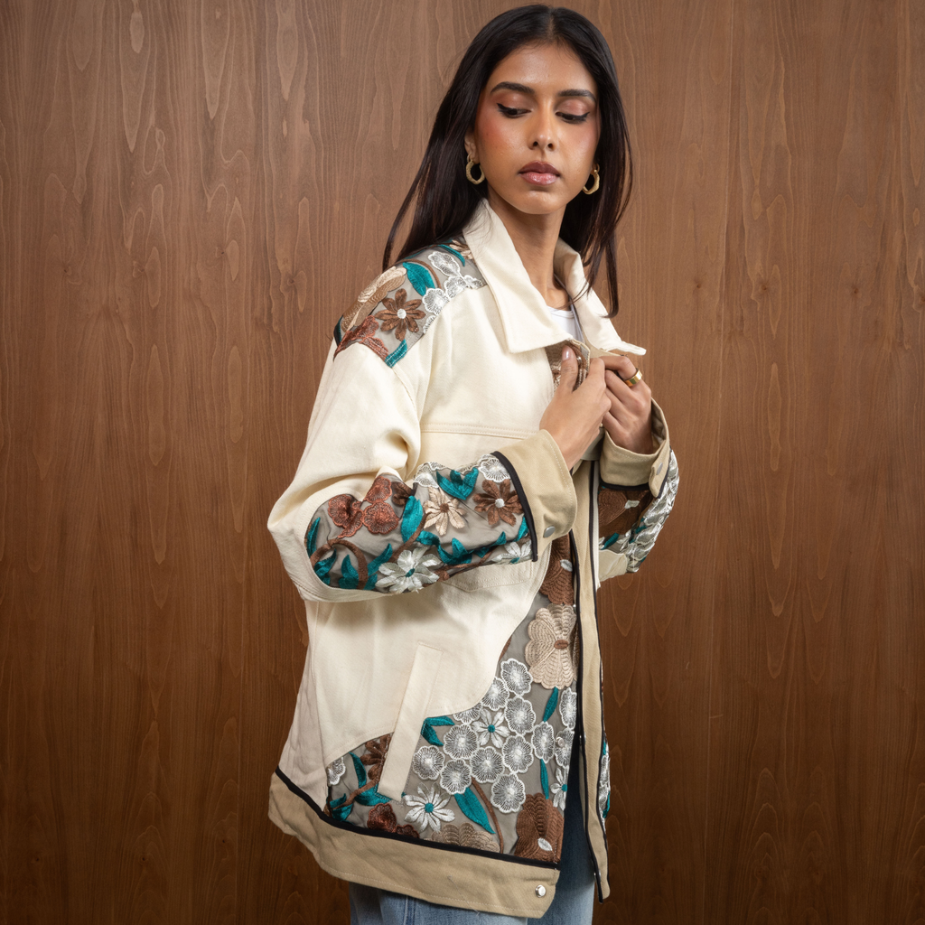 Floral Patchwork Jacket