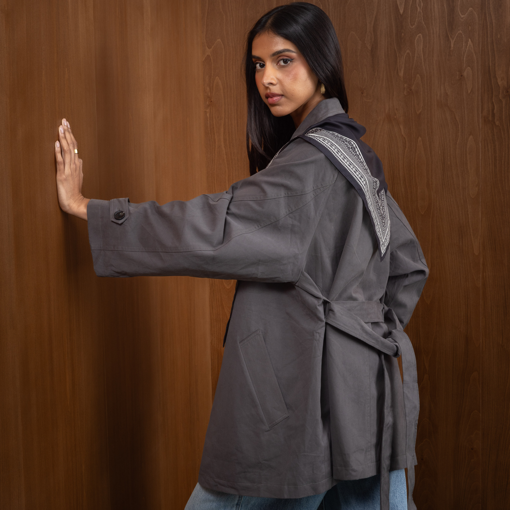 Gray Aura Coat