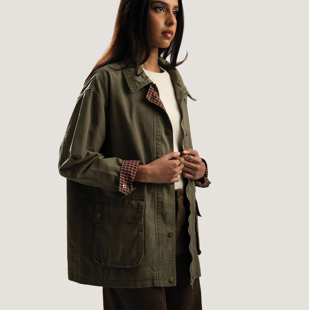 Soft Olive Jacket