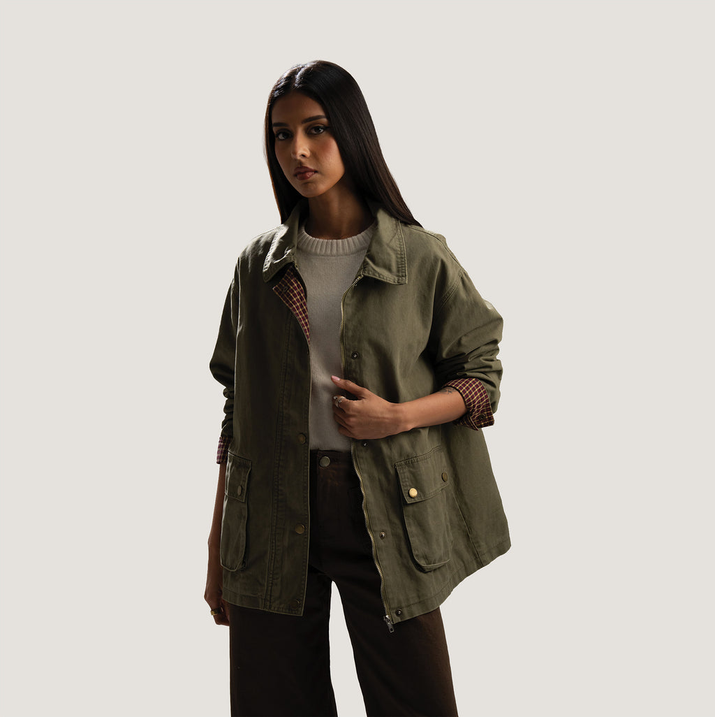 Soft Olive Jacket