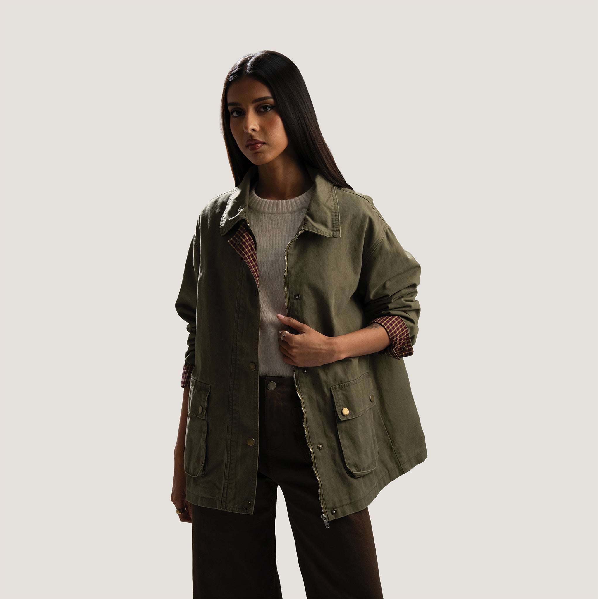 Soft Olive Jacket