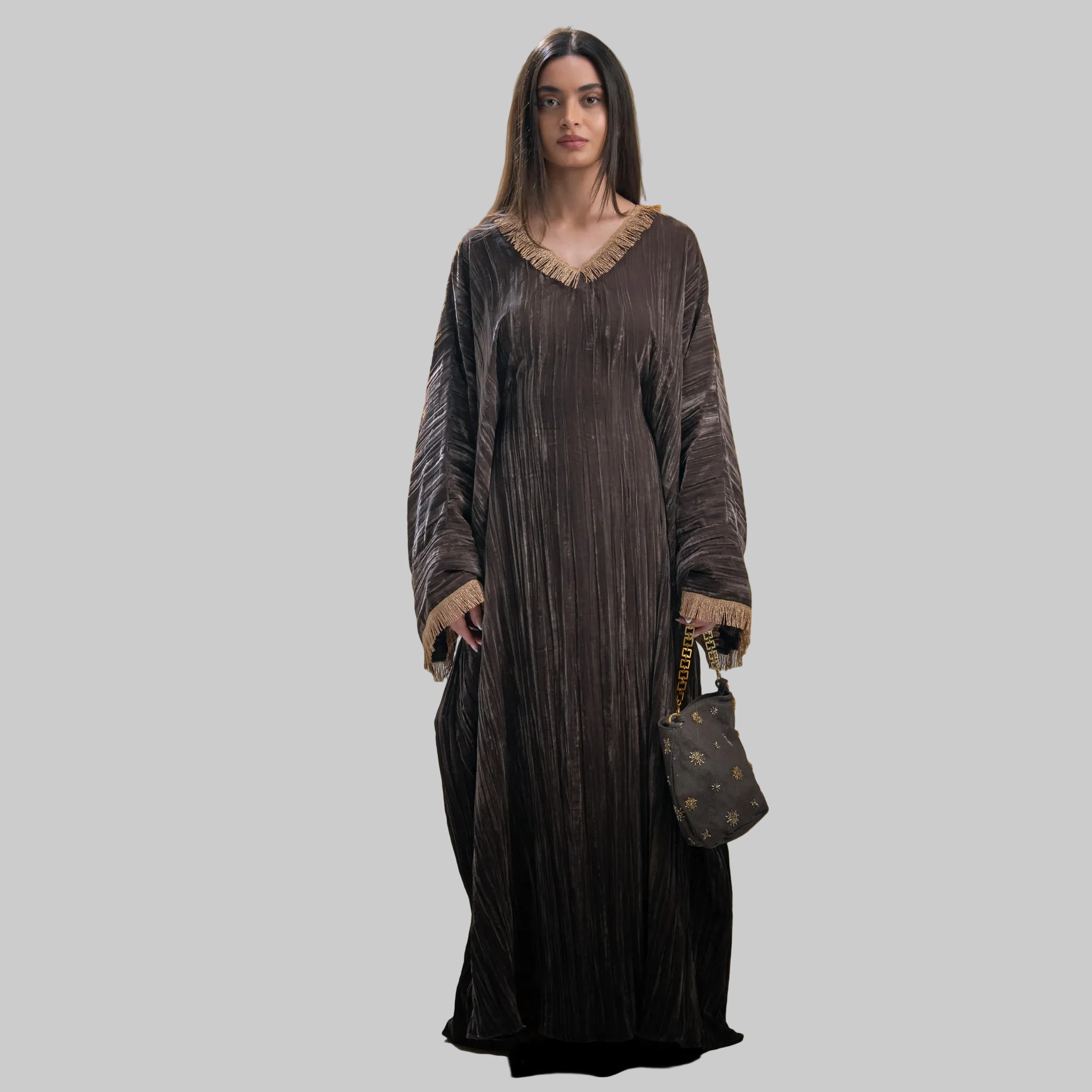 Brown & Gold Daraa Set