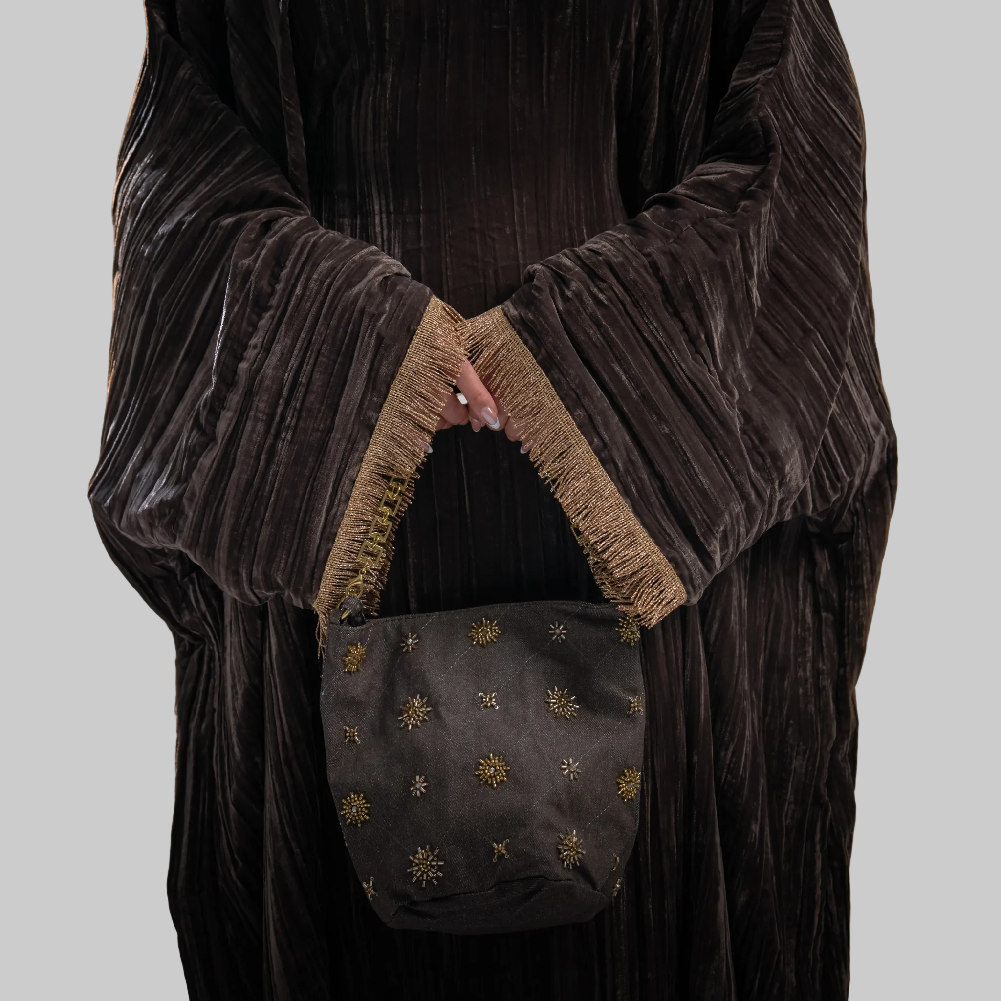 Brown & Gold Daraa Set